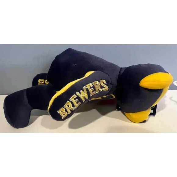 NWT Milwaukee Brewers Plush Bear - Hard to Find - Picture 6 of 8